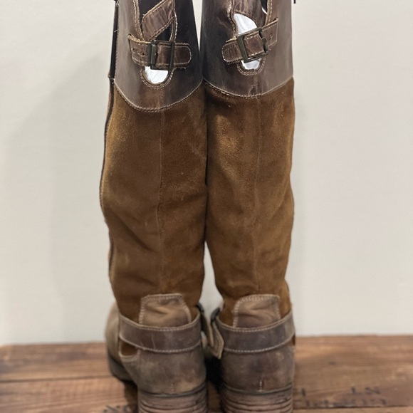 Bos & Co naturally distressed leather riding boots - Picture 4 of 8